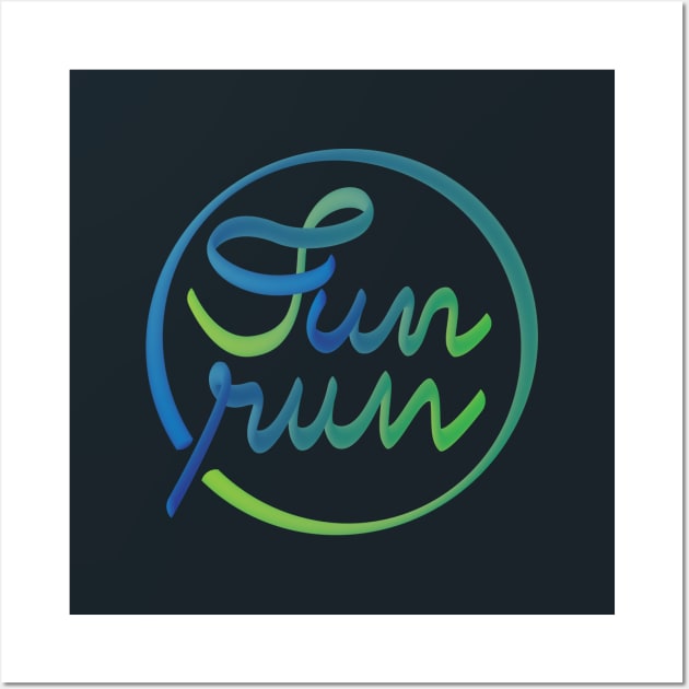 Fun run Wall Art by ICONZ80